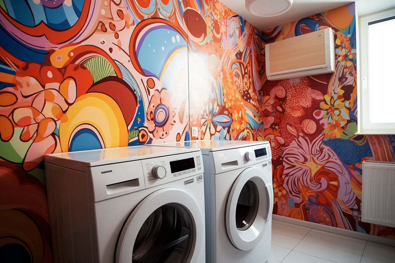 Laundry Wall Stickers