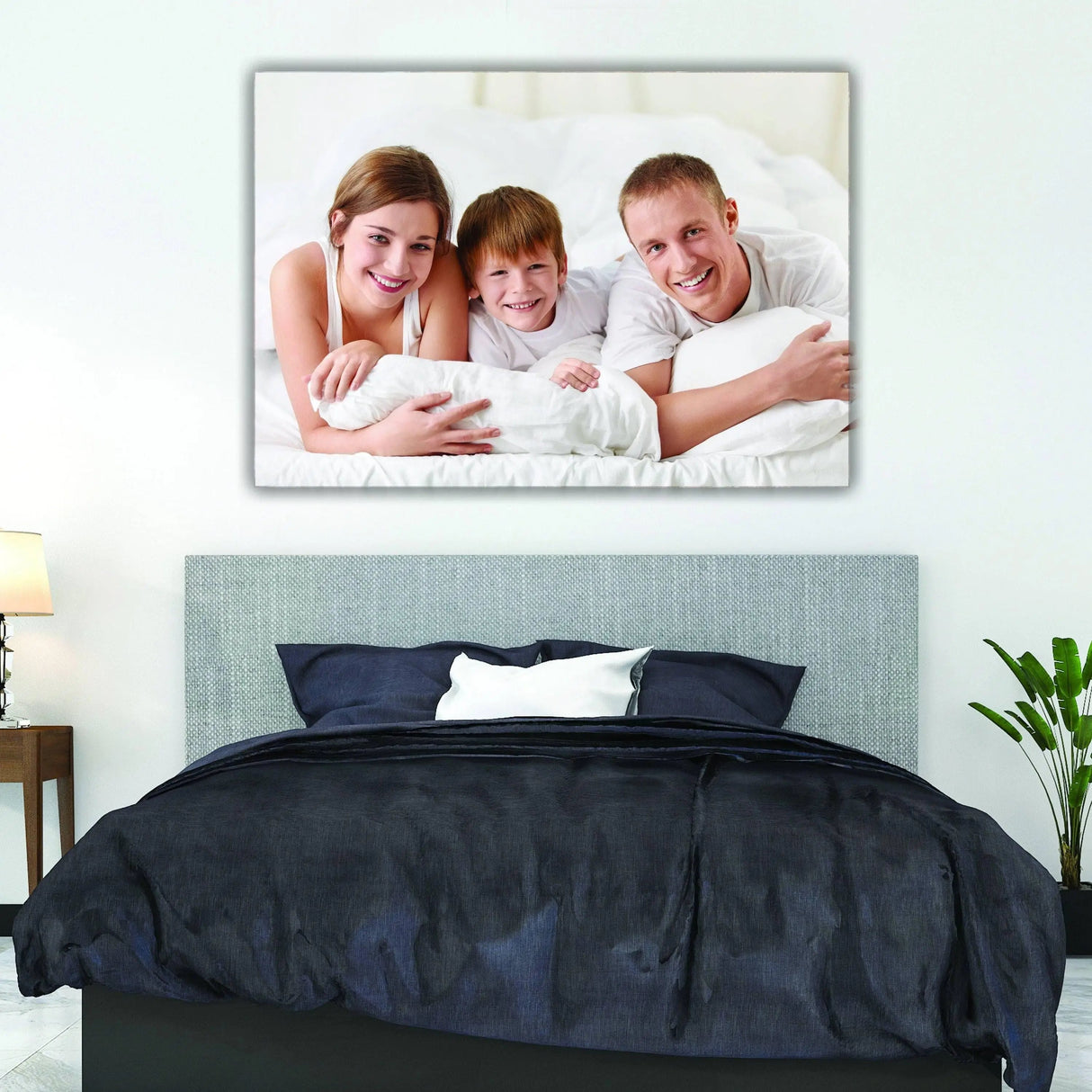 Canvas Print With Your Photo - Custom Personalized Wall Picture Art Service - Customized Customize Portrait Gift From Foto Printed On For To - Decords