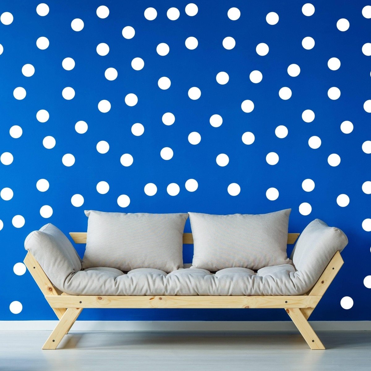 2-Inch Round Dot Circle Wall Stickers - Colorful Adhesive Decals for Creative Spaces - Decords