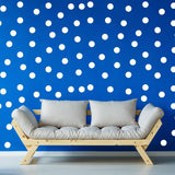 2-Inch Round Dot Circle Wall Stickers - Colorful Adhesive Decals for Creative Spaces - Decords