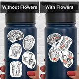Anatomical Elegance: Vinyl Stickers for Hydroflask - Show Your Passion for Anatomy with Style! - Decords