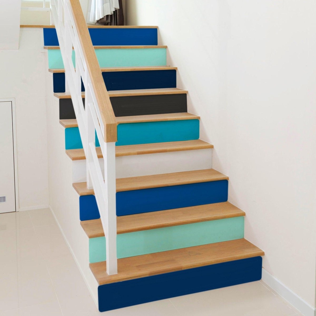 Colorful Stair Riser Transformation Kit - Decords
