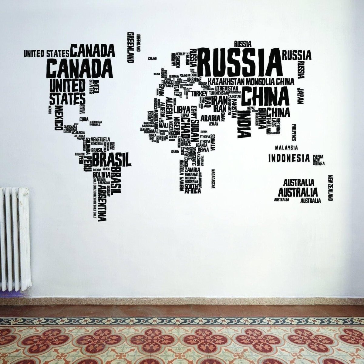 Global Adventure Wall Decal - Decords