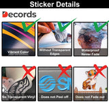 Glowing Monkey Laptop Vinyl Sticker - Decords