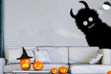 Specter Window Art for Halloween - Spooky Shadow Ghost Decoration for Festive Season
