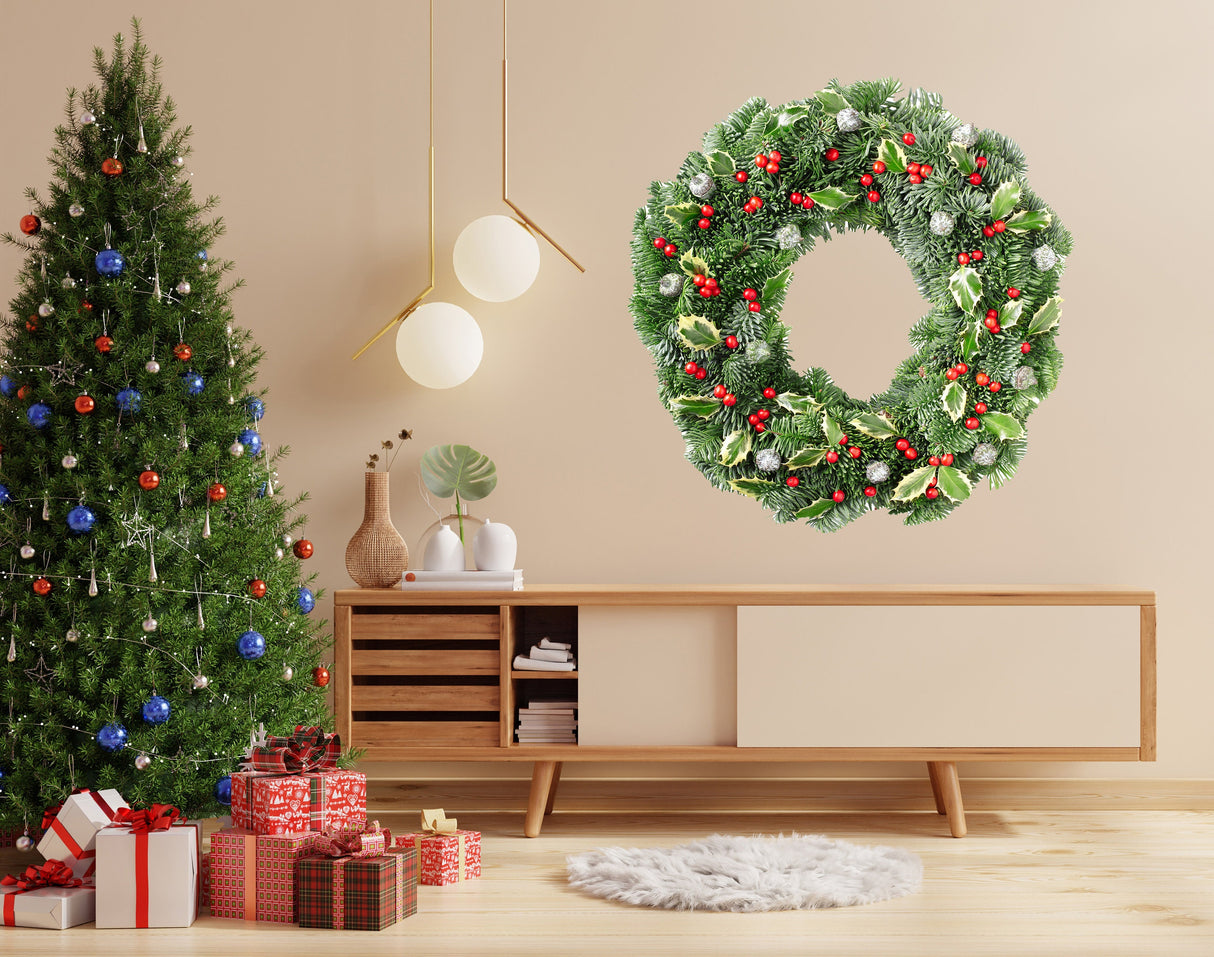 Peel and Stick Removable Holiday Decor
