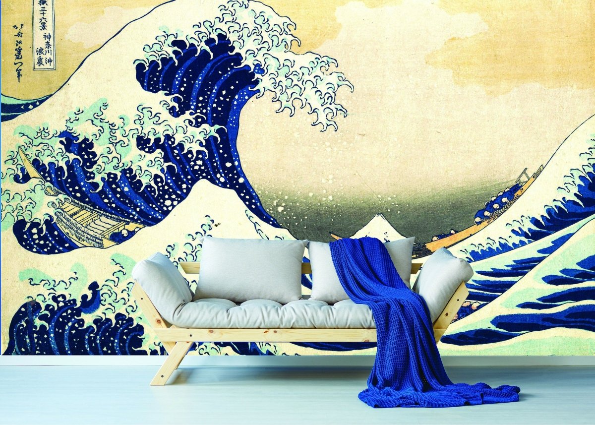 Japanese Ocean Serenity Wall Decal - Decords