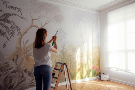 Learn how to effortlessly remove wall vinyl stickers with our step-by-step guide. Say goodbye to stubborn adhesive residue and hello to a fresh, clean surface.. - Decords