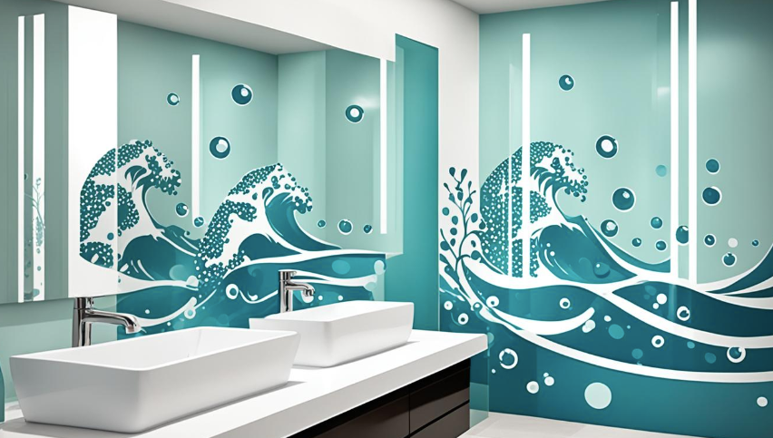 What kind of Wall Stickers suits best for the Bathroom?