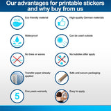 100x Arrow Wall Stickers - Arrows Sticky Sticker Decal Directional Sign - Decords