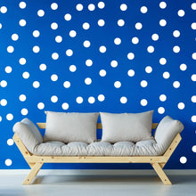 Load image into Gallery viewer, 215x White Round Circle Dot Stickers - Small Blank Adhesive Removable 2 Inch Sticky Decals - 2inch Matte Vinyl 2in Stick Polka Sticker - Decords
