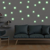 850 pcs Glow In The Dark Stars Stickers - The Star Glowing Ceiling Decals For Wall Room Kids Decor - Night Light Sky Realistic Stars Stick - Decords