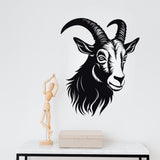 Suur Zodiac Goat seinakleebis Art 