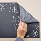 Chalkboard Wall Diy Black Kitchen Sticker - Reusable Write On Vinyl Decal - Blackboard Chalk Board Long Adhesive Kids Erasable Stickers - Decords