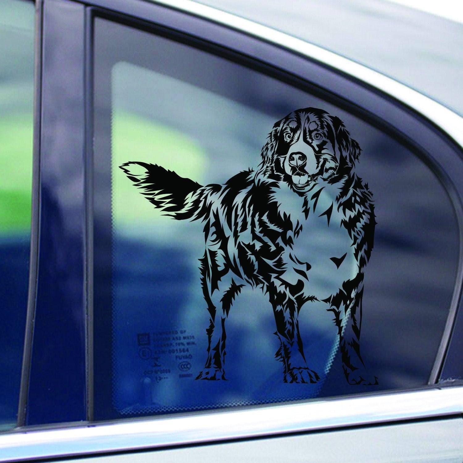 Custom dog best sale window decals