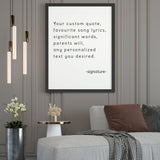 Customized Motivational Art Print - Personalized Inspiration Wall Decor Poster by Decords | Decords