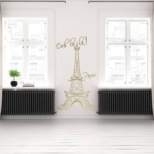 Load image into Gallery viewer, Eiffel Tower Wall Stickers - Paris Vinyl Decal - France Cute Travel Art Sticker - French Tour Waterproof 3d Decor Mural Gift Interior Decals - Decords

