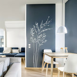 Minimalist White Branch Wall Sticker Decal | Elegant Nature-Inspired Vinyl Art | Modern Living Room Decor | Tranquil Office Wall Decoration