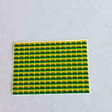 PE Electrical Component Labels | Yellow and Green PE Marking Stickers | Protective Earth Decals | Electrician Safety Labels - Decords