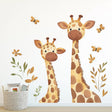 Playful Giraffe Wall Decal | Watercolor Minimalist Decor | Friendly Animal Sticker | Kids Room Vinyl Art | Eco-Friendly Peel and Stick