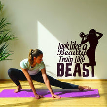 Load image into Gallery viewer, Inspirational Fitness Decal: Unleash Your Beast Mode! - Decords
