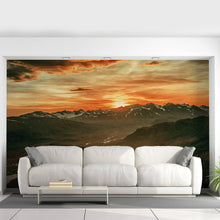 Load image into Gallery viewer, Sunset Wallpaper Decals - Peel Stick Nature Photo Self Adhesive Mural Wall Paper Decal - Vinyl Stickers Murals For Bedroom Sticker Decor - Decords
