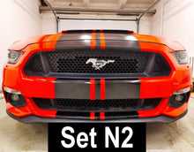 Load image into Gallery viewer, Two Lines Racing Stripes Car Stickers - 2 Line Auto Vinyl Decals for RT - Full Vehicle Body Rally SRT GT Black Stripe Decal - Truck Sport - Decords
