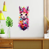 Whimsical Alpaca Wall Sticker, Delightful Wall Decal, Attention-Grabbing Wall Decals Alpacas by Decords | Decords