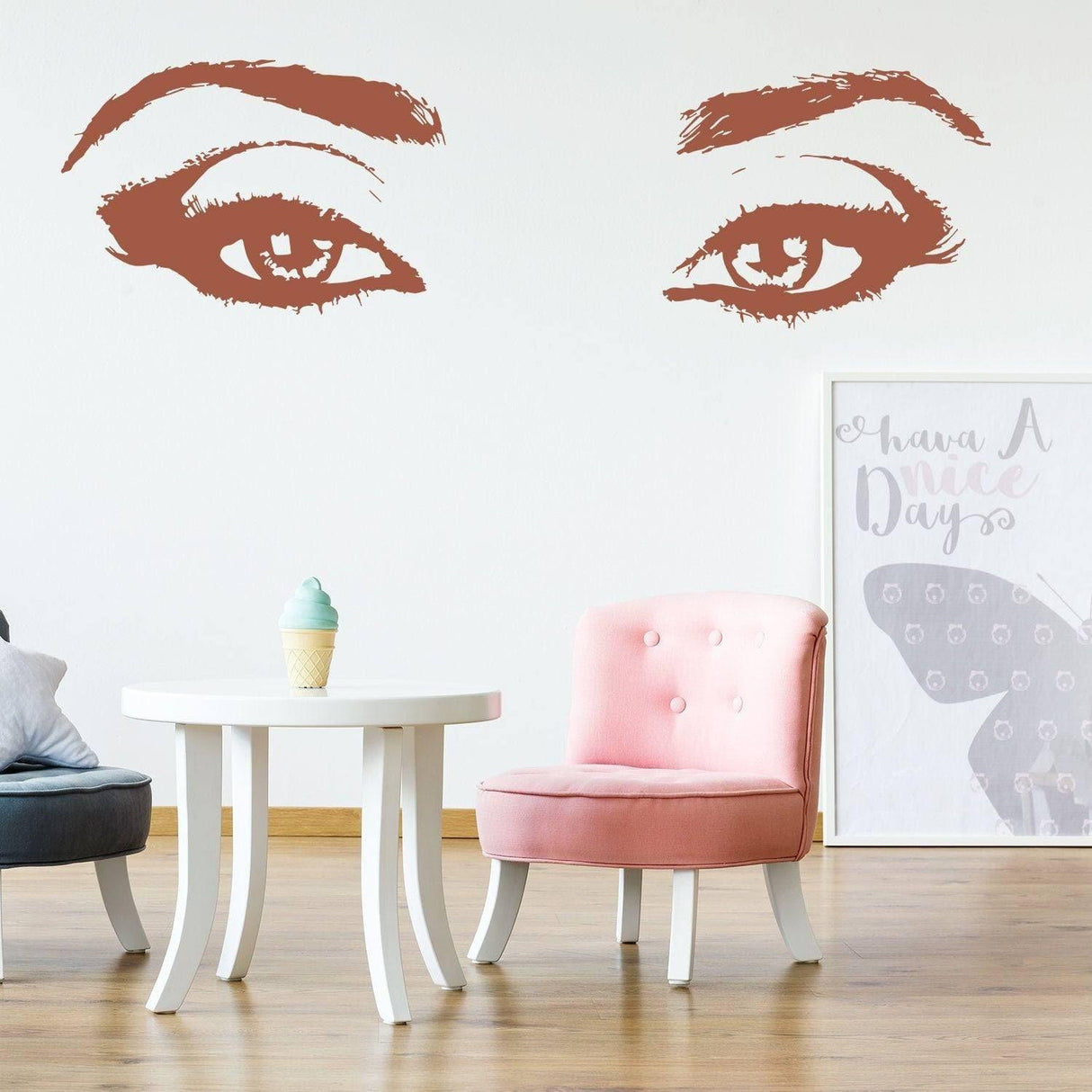 Fun The lash room Wall Decal Art Vinyl Stickers For Beauty Salon