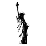 American Liberty Decal - Patriotic Vinyl Sticker - Decords
