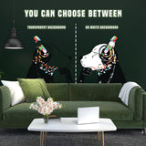 Banksy-inspired Canine Melody Wall Decal - Decords