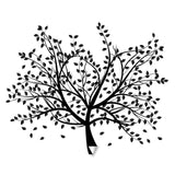 Birch Grove Wall Decal: Nature-Inspired Vinyl Sticker for a Serene Space - Decords