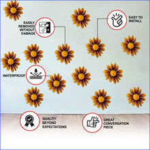 Load image into Gallery viewer, Boho Daisy Blossom Wall Decals - Decords
