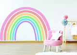 Boho Rainbow Nursery Wall Decal - Decords
