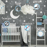 Celestial Dreams Wall Decals - Transform Any Space Into a Magical Escape! - Decords
