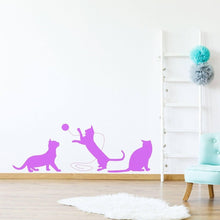 Load image into Gallery viewer, Charming Cat Silhouette Vinyl Sticker - Decords
