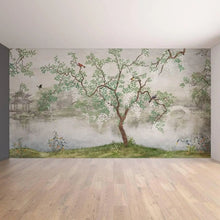 Load image into Gallery viewer, Chinese Garden Dreamscape Wall Mural - Decords
