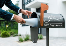 Load image into Gallery viewer, Custom House Address Mailbox Decal - Decords
