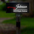 Customized Reflective Mailbox Decal - Personalized Vinyl Sticker for Enhanced Visibility - Decords