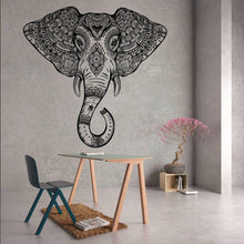 Load image into Gallery viewer, Elegant Elephant Wall Decal: Whimsical Art for Stylish Spaces - Decords
