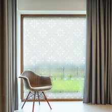 Load image into Gallery viewer, Elegant Privacy Solution: Geometric Frosted Window Decal - Decords
