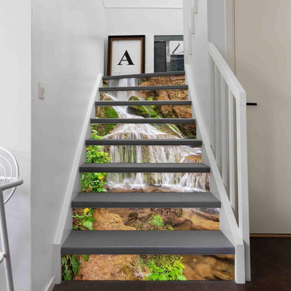 Elegant Stairway Art Decals - Decords