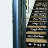 Elegant Stairway Inspirations: Vinyl Decals for a Stunning Home Staircase - Decords