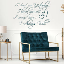 Load image into Gallery viewer, Eternal Love Vinyl Wall Decal - Decords
