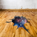 Galactic Illusion 3D Space Wall Sticker - Decords