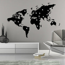 Load image into Gallery viewer, Global Wanderlust Vinyl Sticker - Premium Wall Art Decal for Travel Enthusiasts - Decords
