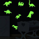 Glowing Dinosaur Wall Decals: Transform Your Space with Mesmerizing Prehistoric Magic! - Decords