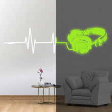 Load image into Gallery viewer, Glowing Melodies Vinyl Wall Sticker - Decords
