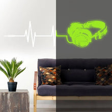 Load image into Gallery viewer, Glowing Melodies Vinyl Wall Sticker - Decords

