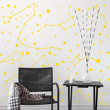 Constellations Vinyl Wall Stickers - Zodiac Star Space Ceiling Art Decals - Decords